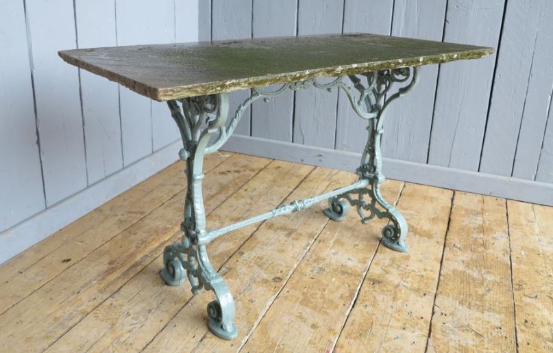 table cast iron reclaimed antique for sale